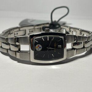 Pittsburgh Steelers NFL Stainless-Steel Bracelet Watch by Fossil !!NEW!! (RARE)